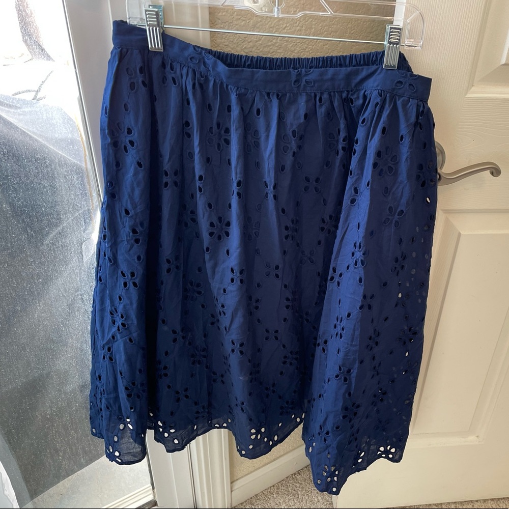J Crew Lacy Skirt